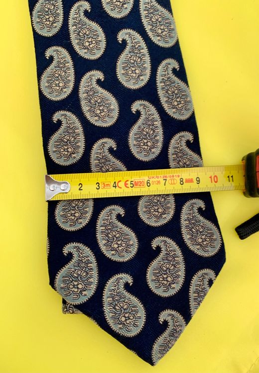 Uomo Cravatta New Tutti Colori Essenziale Lavoro Tinta Unita - Foto 10