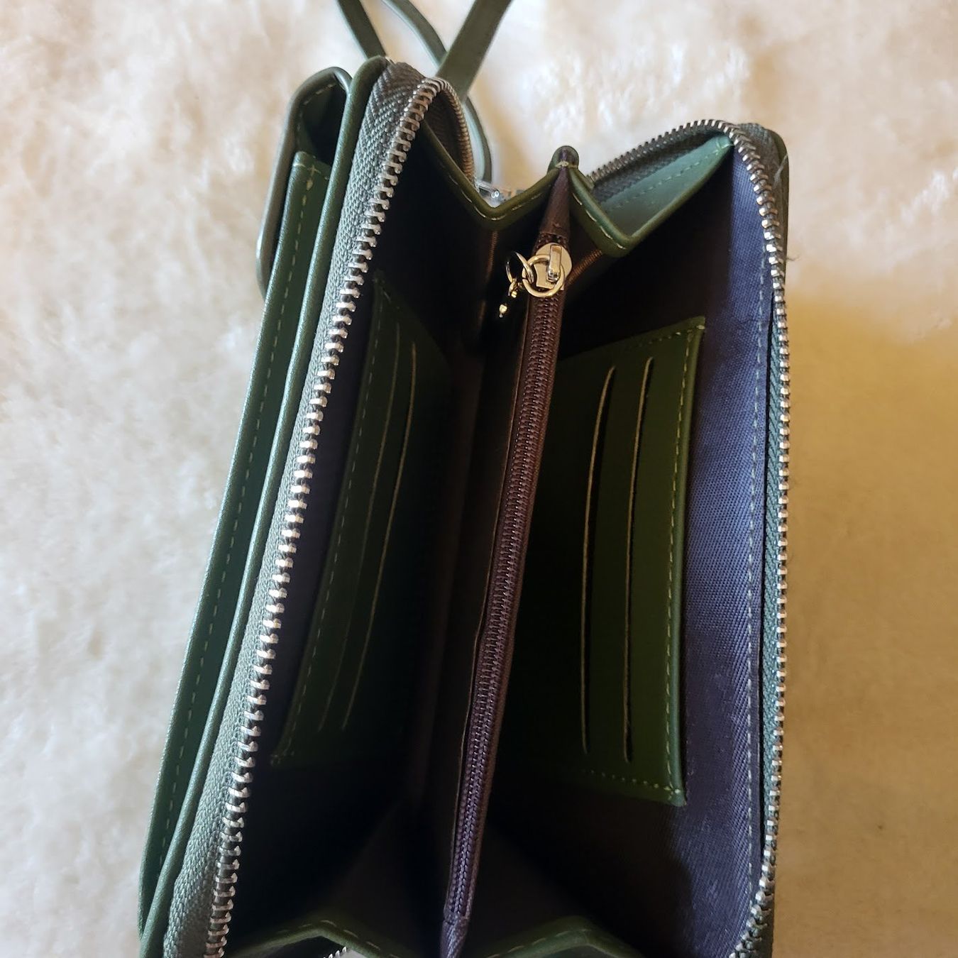 Taschen für Damen: CROSSBODY BAG mit Portmonnaie – Neu (gemäss Beschreibung) aus Tägertschi von TheChange 4
