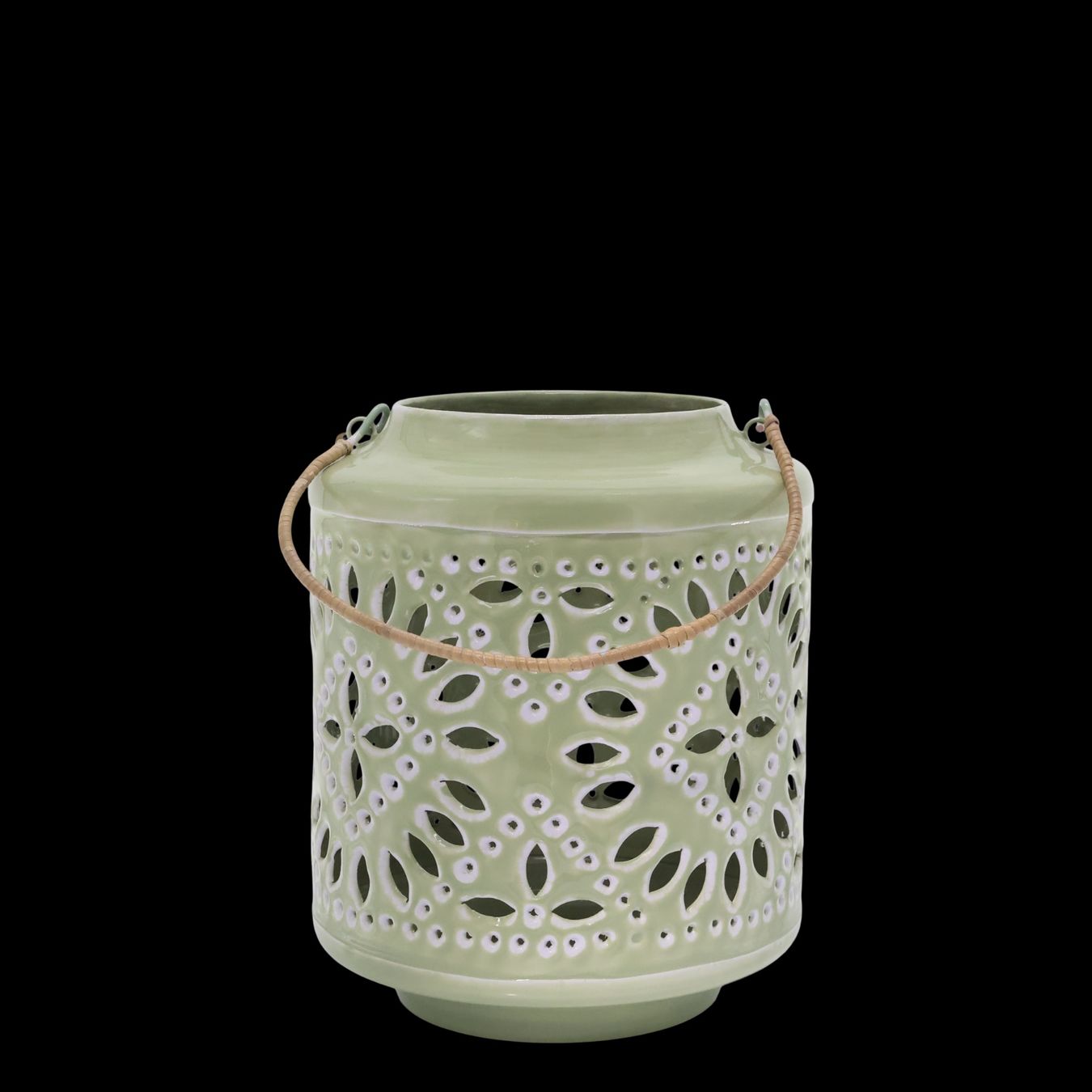 Portacandele: Chic Antique Windlicht mit Muster, Höhe 24 cm – Nuovo e nell'imballaggio originale da Innertkirchen venduto da Glatthard-Interior 2