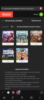 Compte Nintendo Switch 2 avec Mario Kart World et PkmArceus