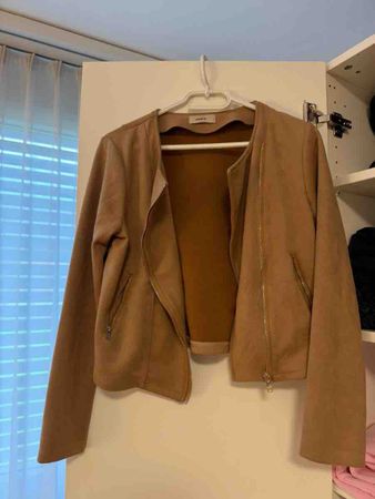 Damen Übergangsjacke in Beige Grösse S