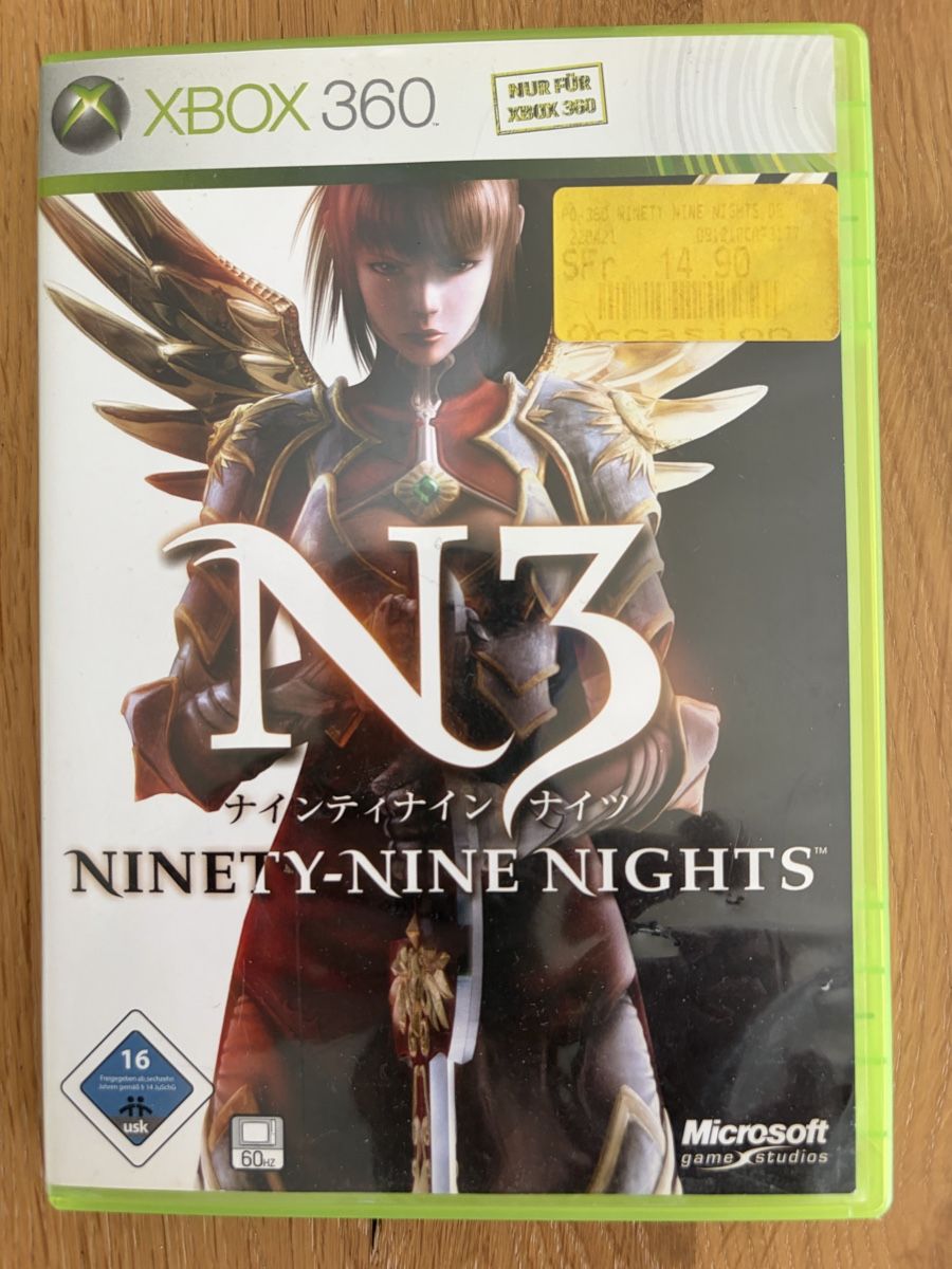 Spiele: XBOX 360 Spiel Ninety-Nine Nights – Gebraucht aus Mettmenstetten von Swordfish