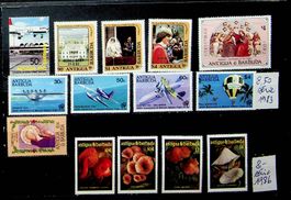 ANTIGUA & BARBUDA TIMBRES NEUFS** 1982-1986. COTE 25 €/JU110