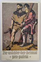 Bundesfeierpostkarte Nr.1- 1910 - Wächter der Heimat