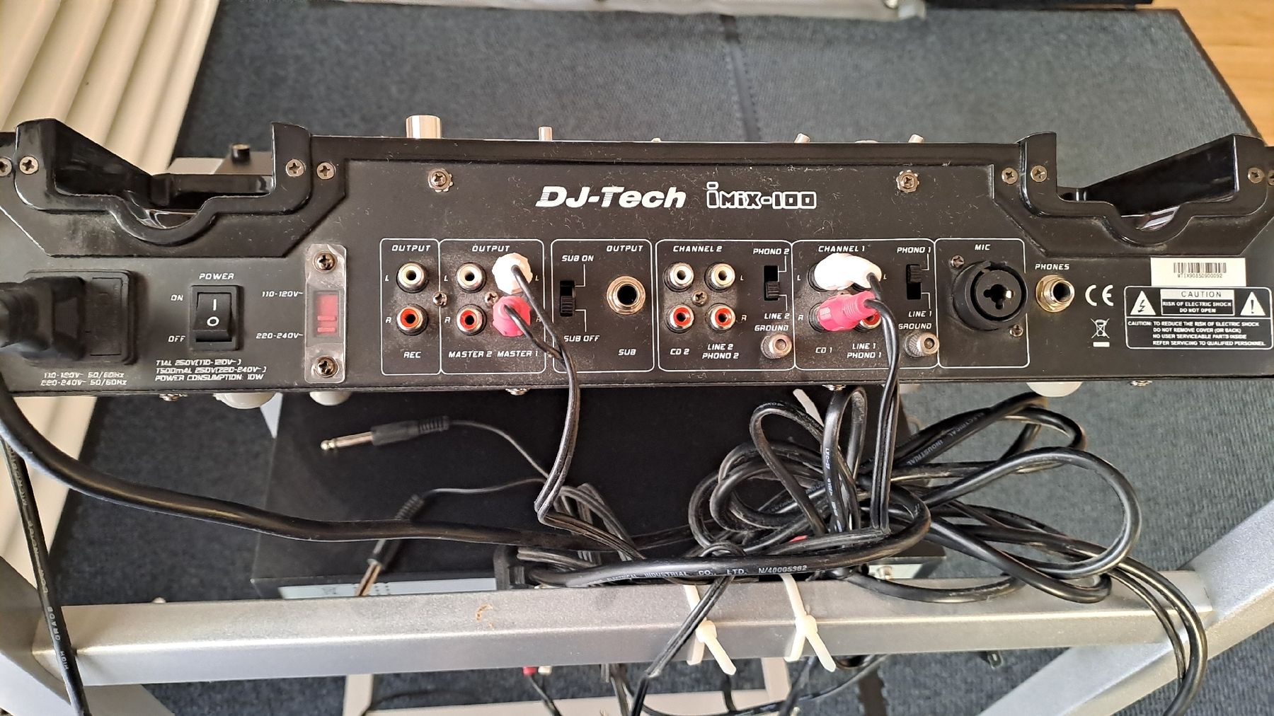 Dj-Tech Mischpulte: DJ-Tech iMix-100 Twin iPod Mixer – Gebraucht aus Watt von Gubrist 2