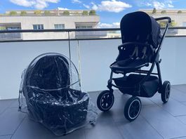 Kinderwagen ABC Design Samba: Sportsitz, Wanne und Zubehör