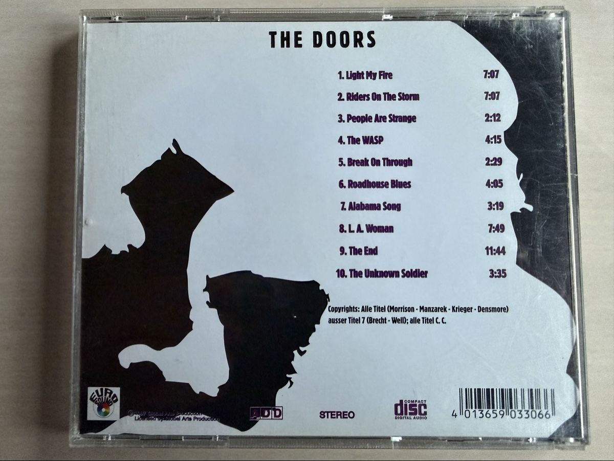 CD: The Doors - Alabama Song CD – Usato da Oberried Brienz venduto da Chyara 1