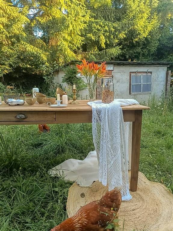Tische: °Solange° la table de ferme – Gebraucht aus Arzier-Le Muids von Renov_1273 1