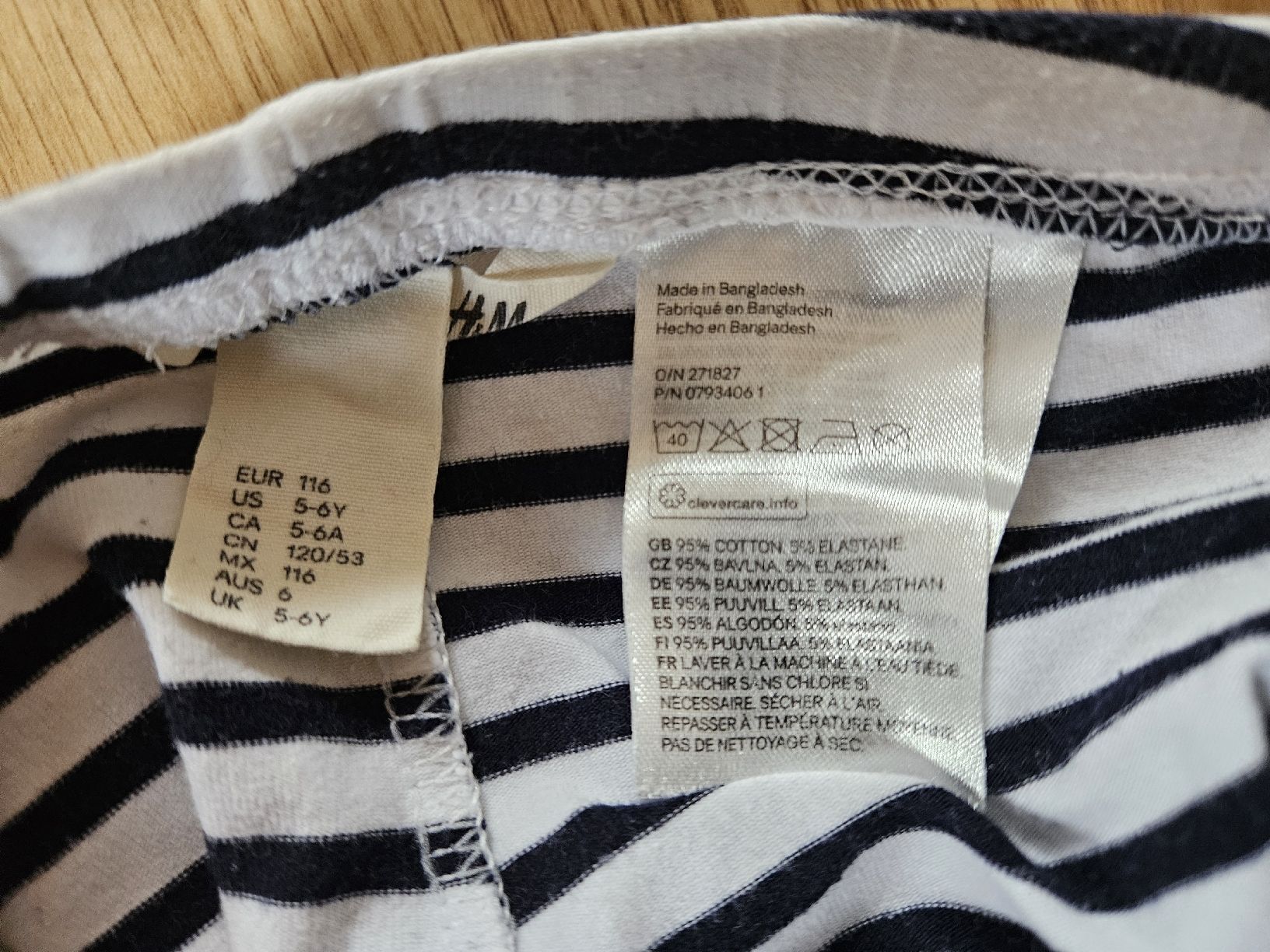 H&M Strumpfhosen & Leggings: Leggins dünn, Gr. 116 – Gebraucht aus Worb von jun_fj8w 2