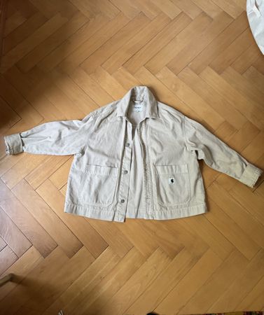 Carhartt Jeansjacke beige l S l wie neu