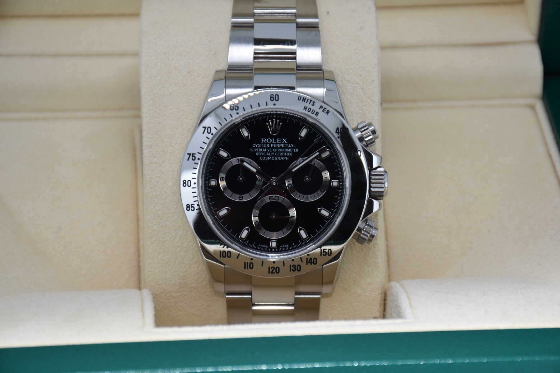 Rolex Uhren: Rolex Daytona Ref. 116520BD, Full-Set, 1. Hand & unpoliert – Gebraucht aus Zug von eMDi_Collection 1