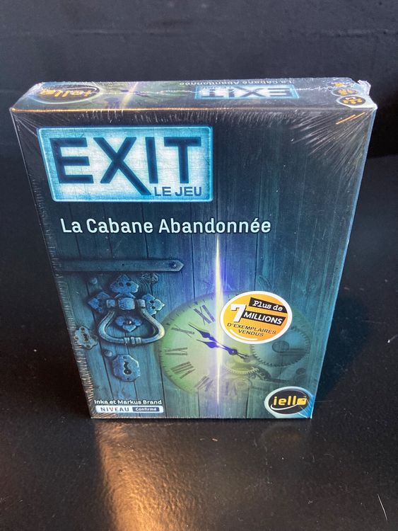 Exit : La cabane abandonnée - Jeux et jouets Iello - Avenue des Jeux