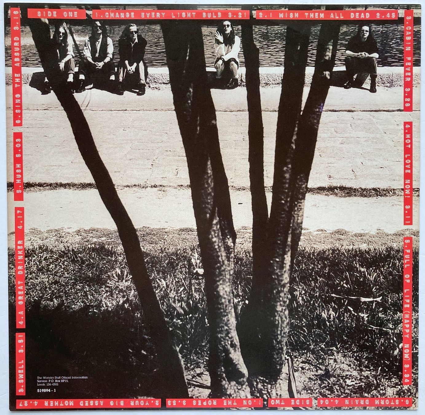 Vinyles: THE WONDER STUFF - CONSTRUCTION FOR THE MODERN IDIOT – D'occasion à Bottens par hotter-than-hell 2