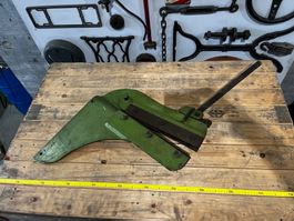 Grosse Blechschere für Tischmontage ( Werkstatt, Hobbyraum )