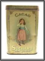 PH. Suchard Neuchâtel CACAO Blechbüchse / -dose mit Deckel