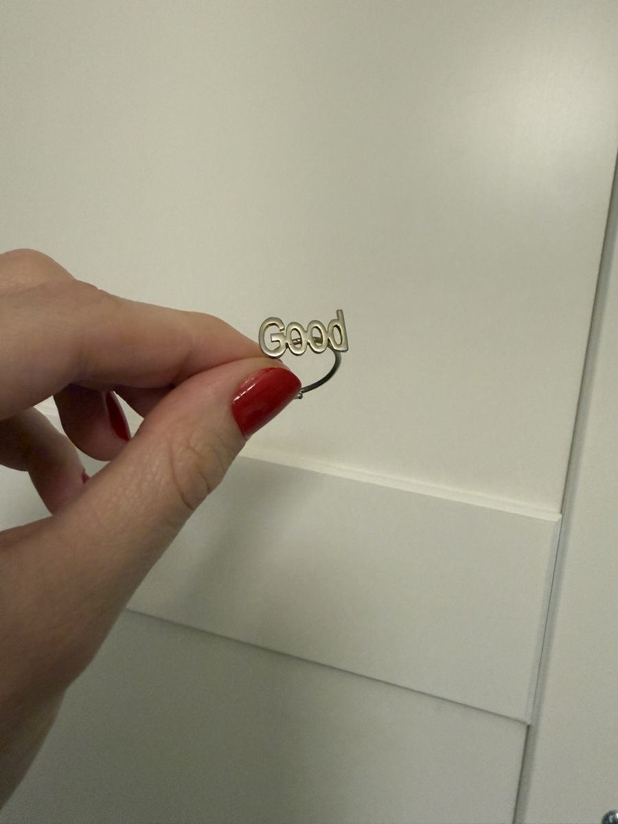 Anelli:  Ring with Good Lettering Design Adjustable Size – Usato da Zürich venduto da Rz328 1