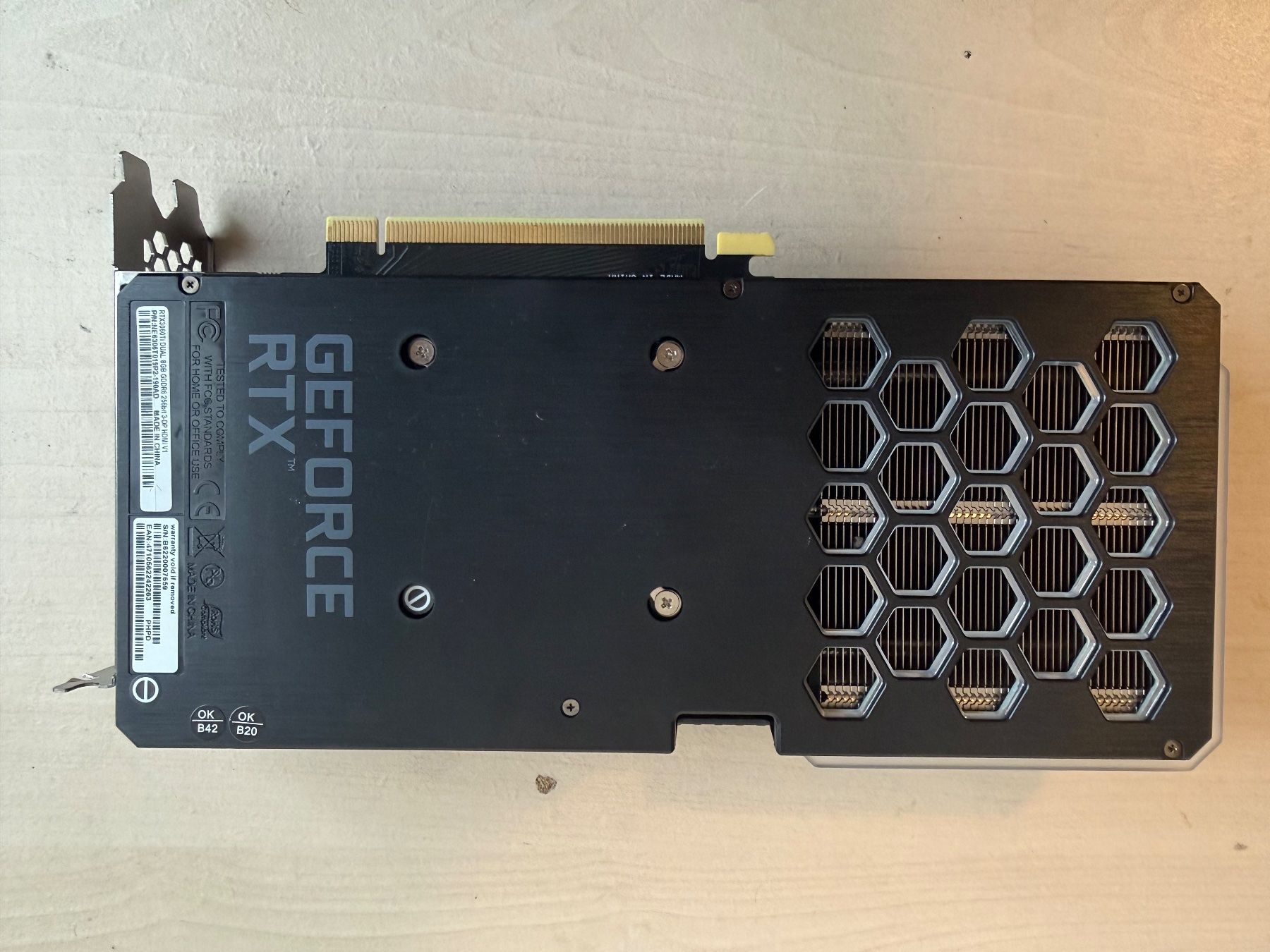 Schede grafiche: Palit GeForce RTX 3060 Dual 8GB GDDR6 – Usato da Mellingen venduto da dmi_nps2 1