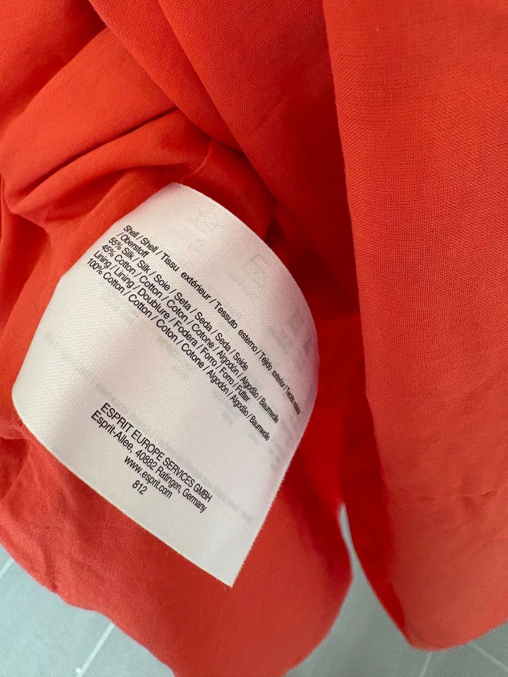 Esprit Vestiti: ESPRIT Dress - Size 36 - 55% Silk – Usato da Muzzano venduto da Sidney_3 3