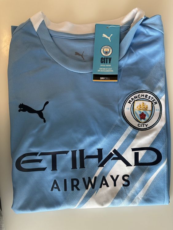 Surface Molle Ballon De Football Manchester City - Lineas Taille 5