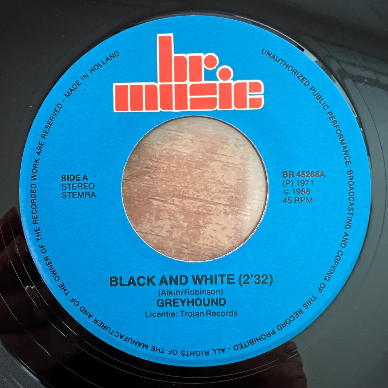Dischi in vinile: Greyhound - Black And White / NL-Press. 1988 – Usato da Gais venduto da soundcave57 2