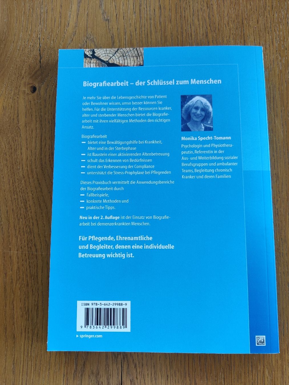 Libri: Biografiearbeit Specht-Tomann 2. Auflage Springer – Usato da Adelboden venduto da Adlernest 1