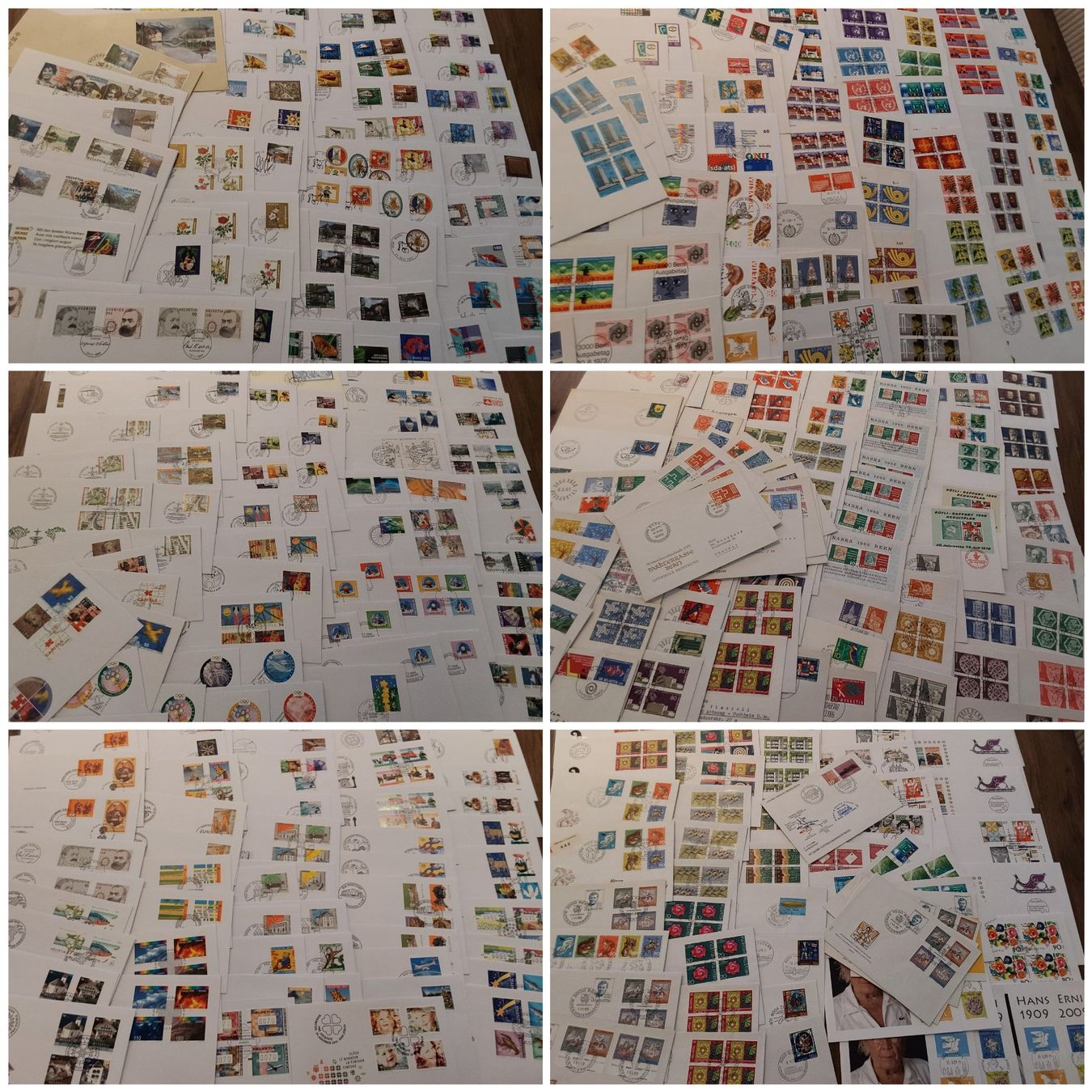 Alle Briefmarken: 1500 Stk. CH FDCs, Sonderbriefe etc. – Gebraucht aus Münchwilen AG von Nesar 3