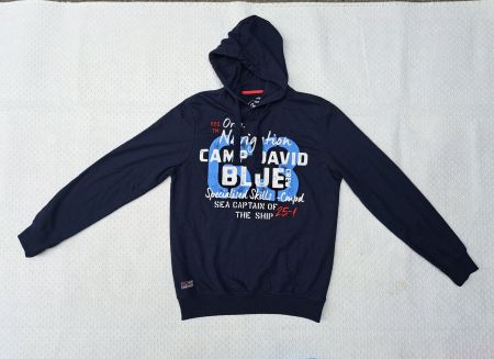 NEU! Camp David Hoodie Kapuzenpullover dunkelblau Gr. L