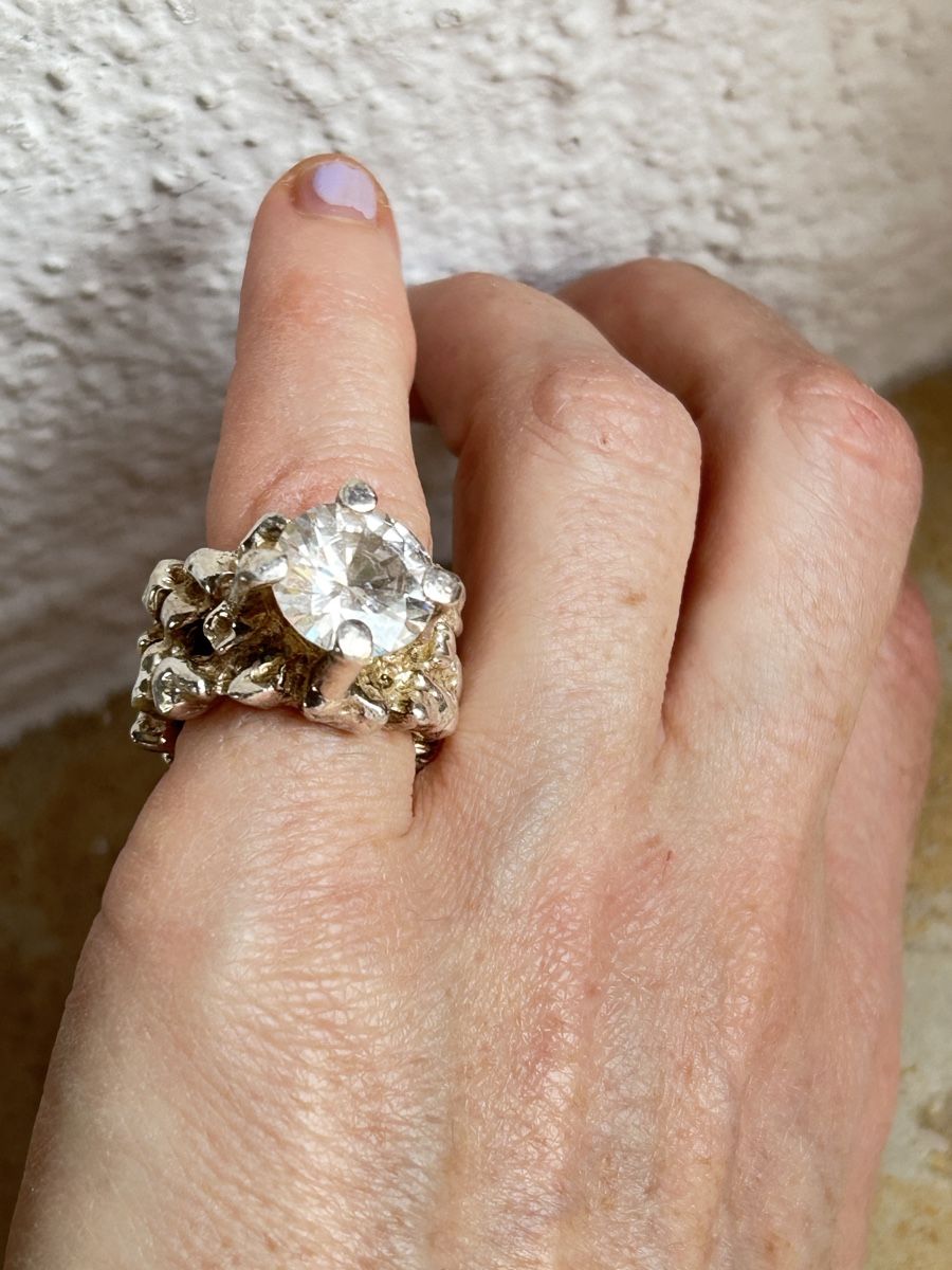 Anelli: Silberring MASSIV DESIGNER (50) – Usato da Laufen venduto da Bellebellezza