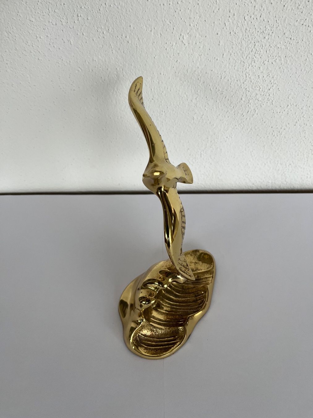 Sculture & Statue: Möwe mit Welle aus Messing – Usato da Wetzikon ZH venduto da seli03 2