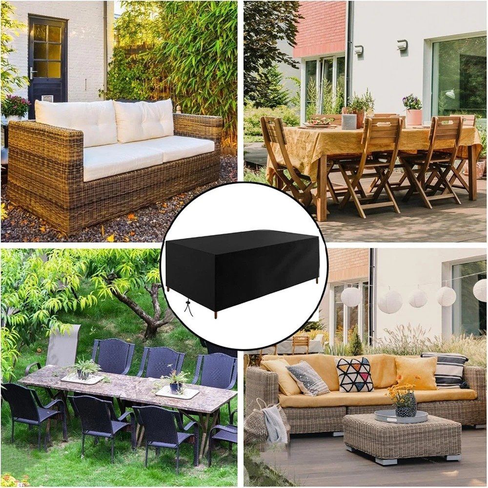 Cover & Protezioni schermo: Gartentisch Abdeckung Schutzhülle Gartenmöbel Abdeckplane – Nuovo (secondo la descrizione) da Kirchdorf AG venduto da Apost008 9