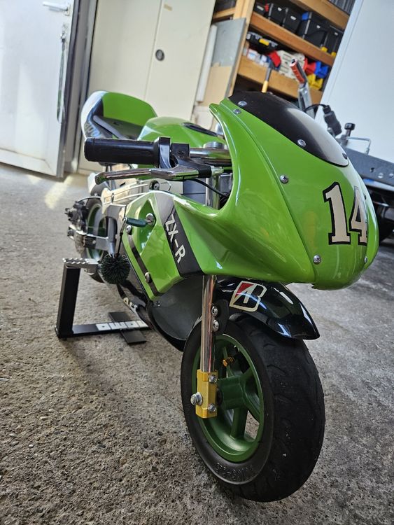 Pocket Bike Kawasaki Elektro Kaufen auf Ricardo