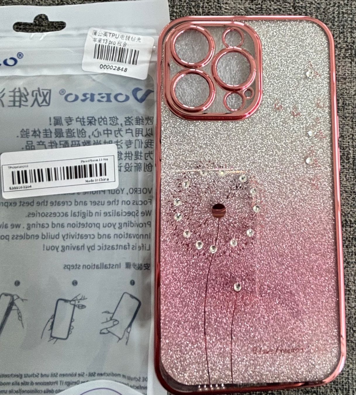 Apple Cover & Protezioni schermo: Handyhülle Silikon, rosa/Löwenzahn Iphone 13 Pro – Nuovo e nell'imballaggio originale da Oberdorf SO venduto da misijael