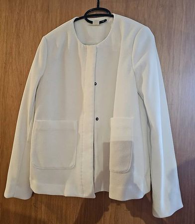 weisser Blazer-Sommerjacke gr 38
