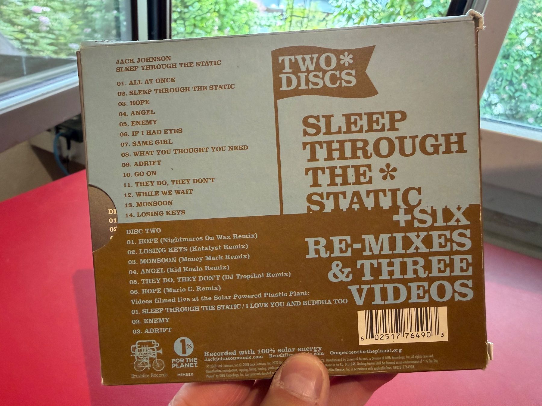 CD: Jack Johnson - Sleep Through The Static - KA01B – Usato da Küsnacht ZH venduto da Jazztilldawn 1