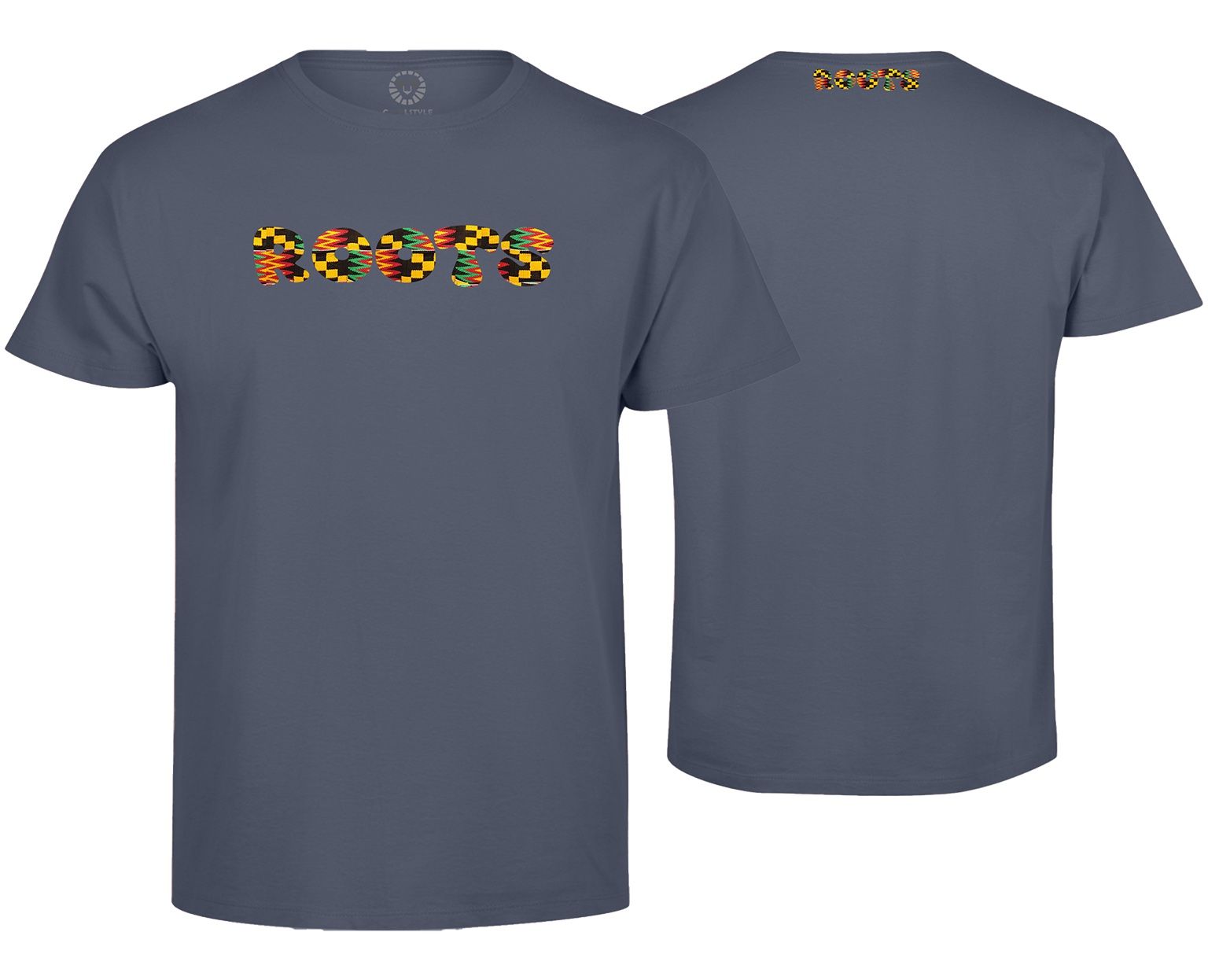 T-shirt: Roots Premium Tshirt mit Kente - Schwarz – Nuovo e nell'imballaggio originale da Regensdorf venduto da StyleTown 3
