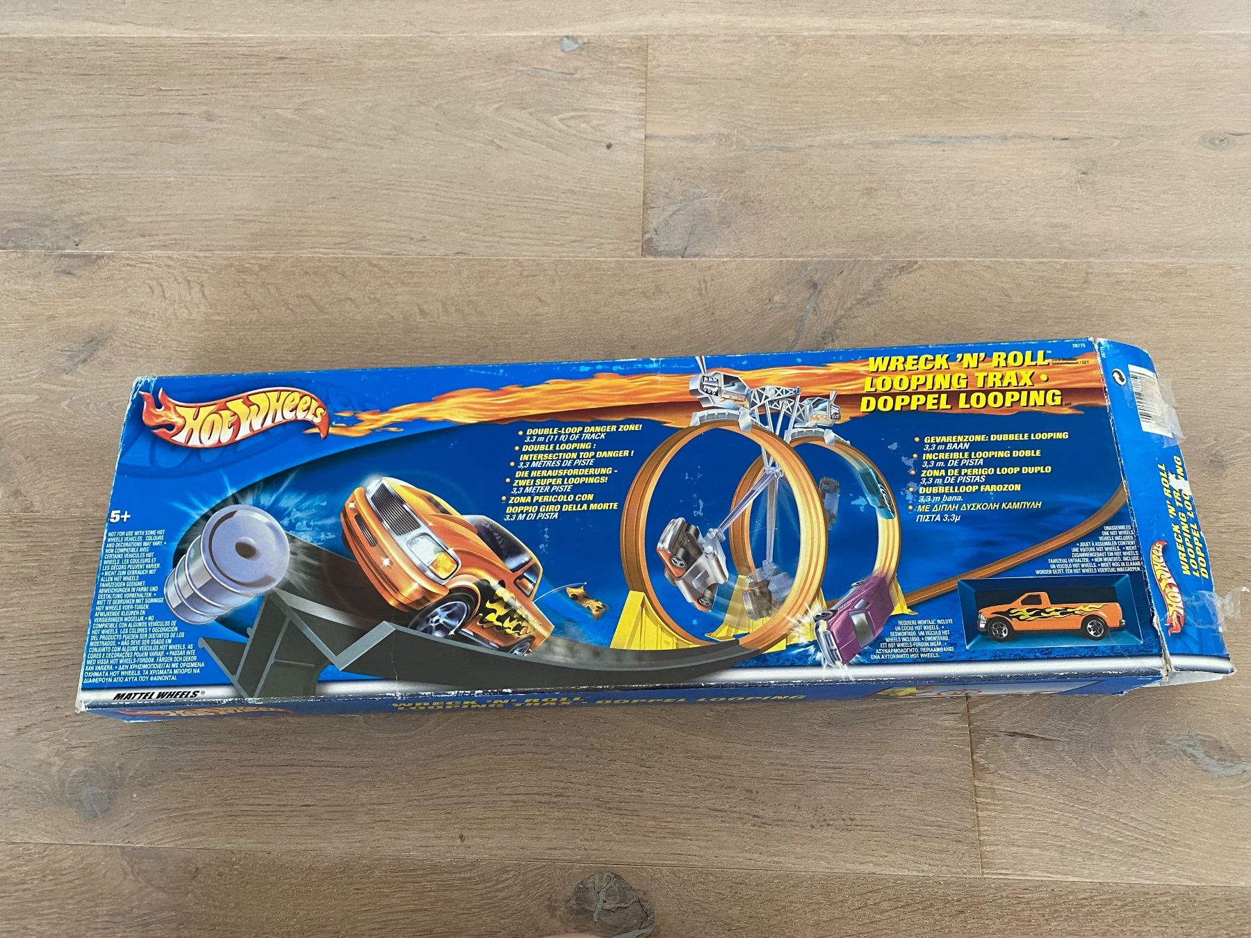 Hot Wheels Piste: Hot Wheels Doppel Looping Rennbahn – Usato da Neerach venduto da ne11a 2