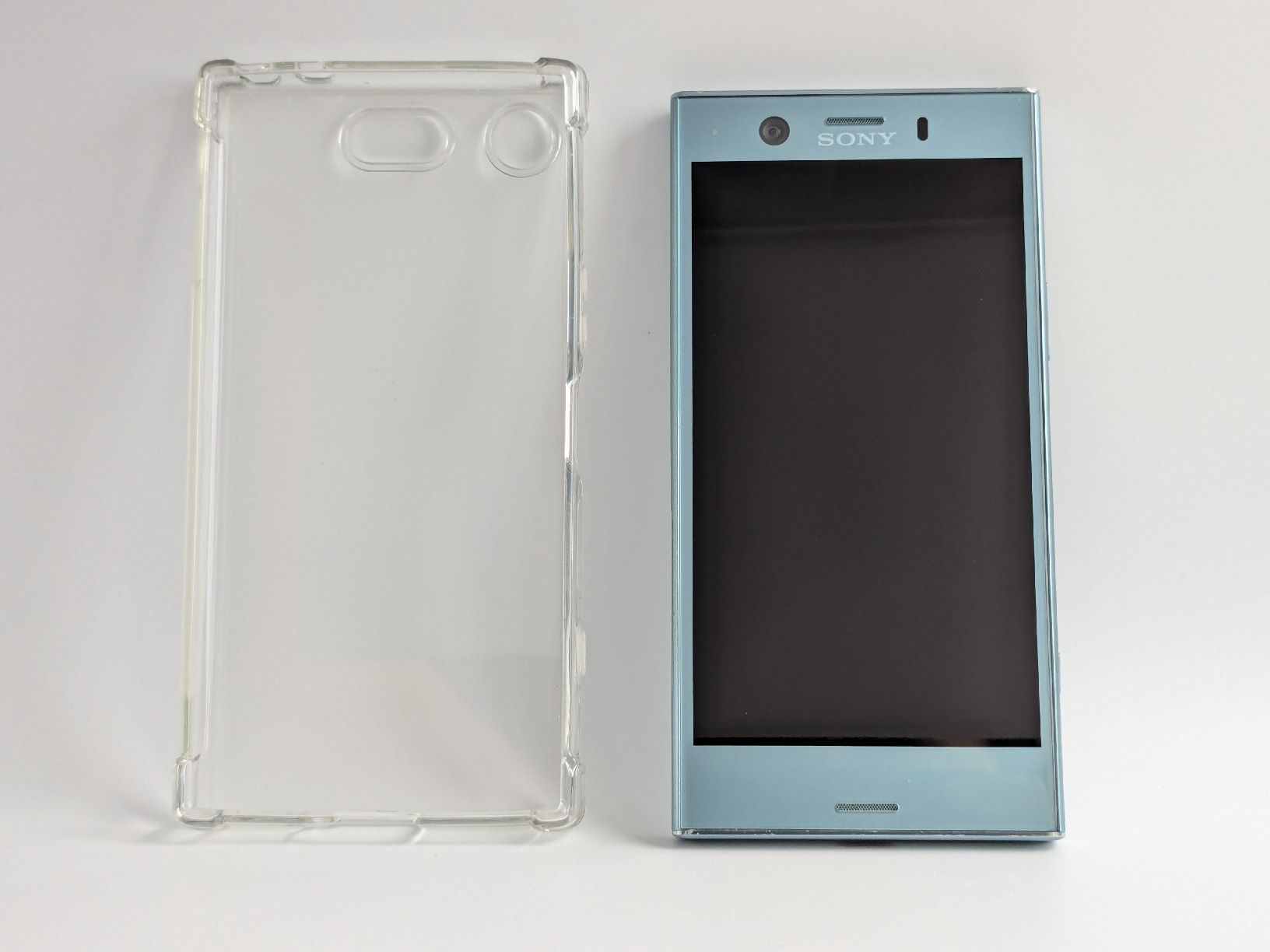 Sony Portables: Sony Xperia XZ1 Compact Dual SIM light blue good condition – D'occasion à Grenchen par gabifp 1