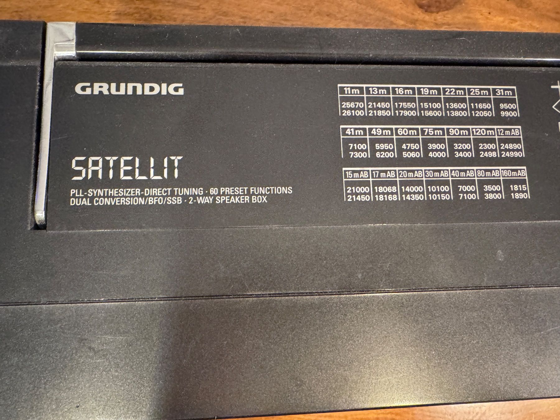 Grundig Radios: Grundig Satellit Professional 650 – Défectueux à Weisslingen par nus_rs52 2