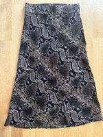 Zara Schlangenmuster Rock