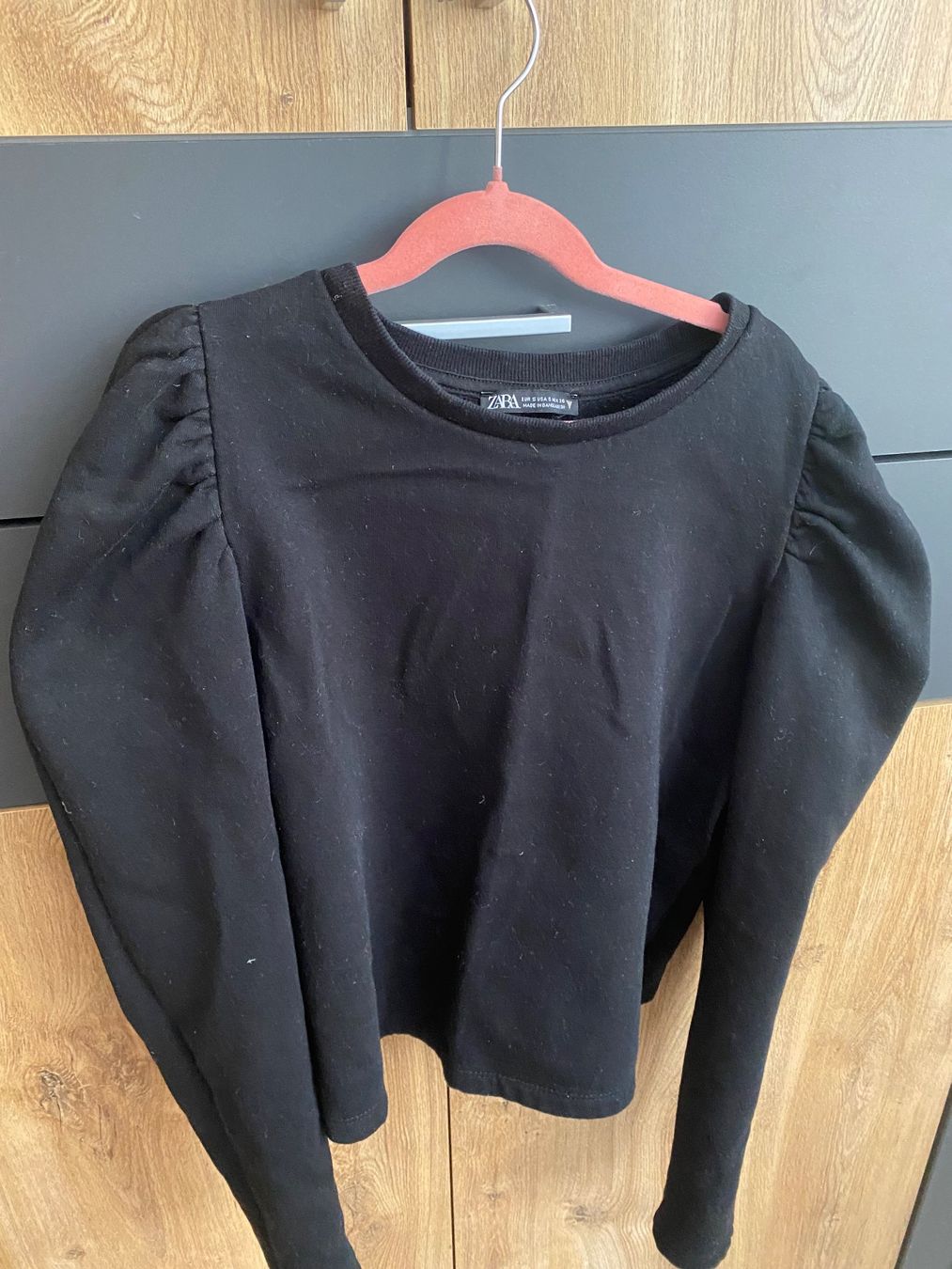 Zara Maglioni & Felpe: Pull Zara noir manches bouffantes S – Usato da Sion venduto da pur_m89d