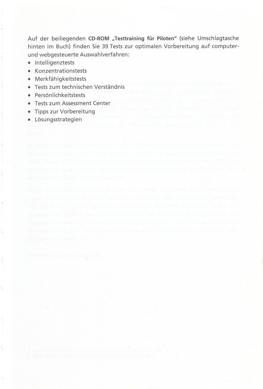 Libri: Der Pilotentest, Stark Verlag, 2012 – Nuovo (secondo la descrizione) da Sonvico venduto da ecomacro 8