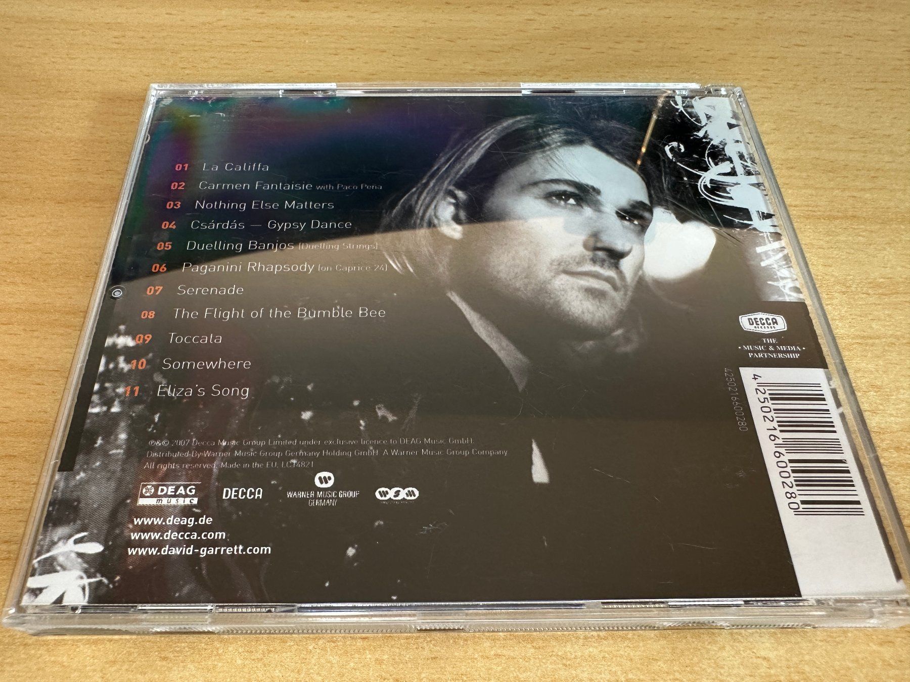 CDs: B2 David Garrett – Virtuoso – Gebraucht aus Rikon im Tösstal von Alpenmutz 1