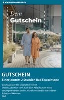 2 Gutscheine Aquabasilea Einzeleintritt 2h Erwachsene