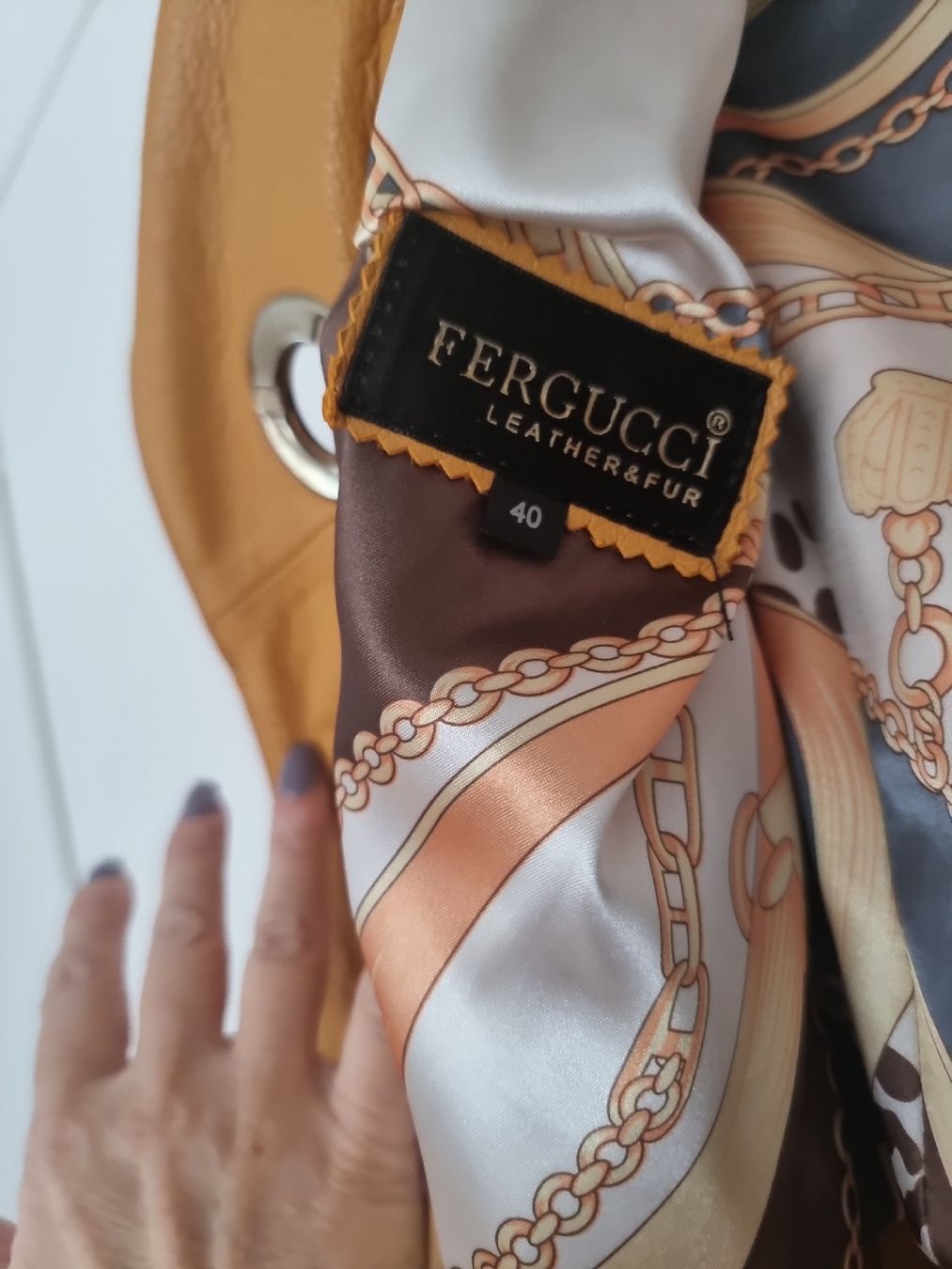 Jacken: Ferguzzi Lederjacke Gr. 40 ( eher 38) – Gebraucht aus Arbon von sabire72 2