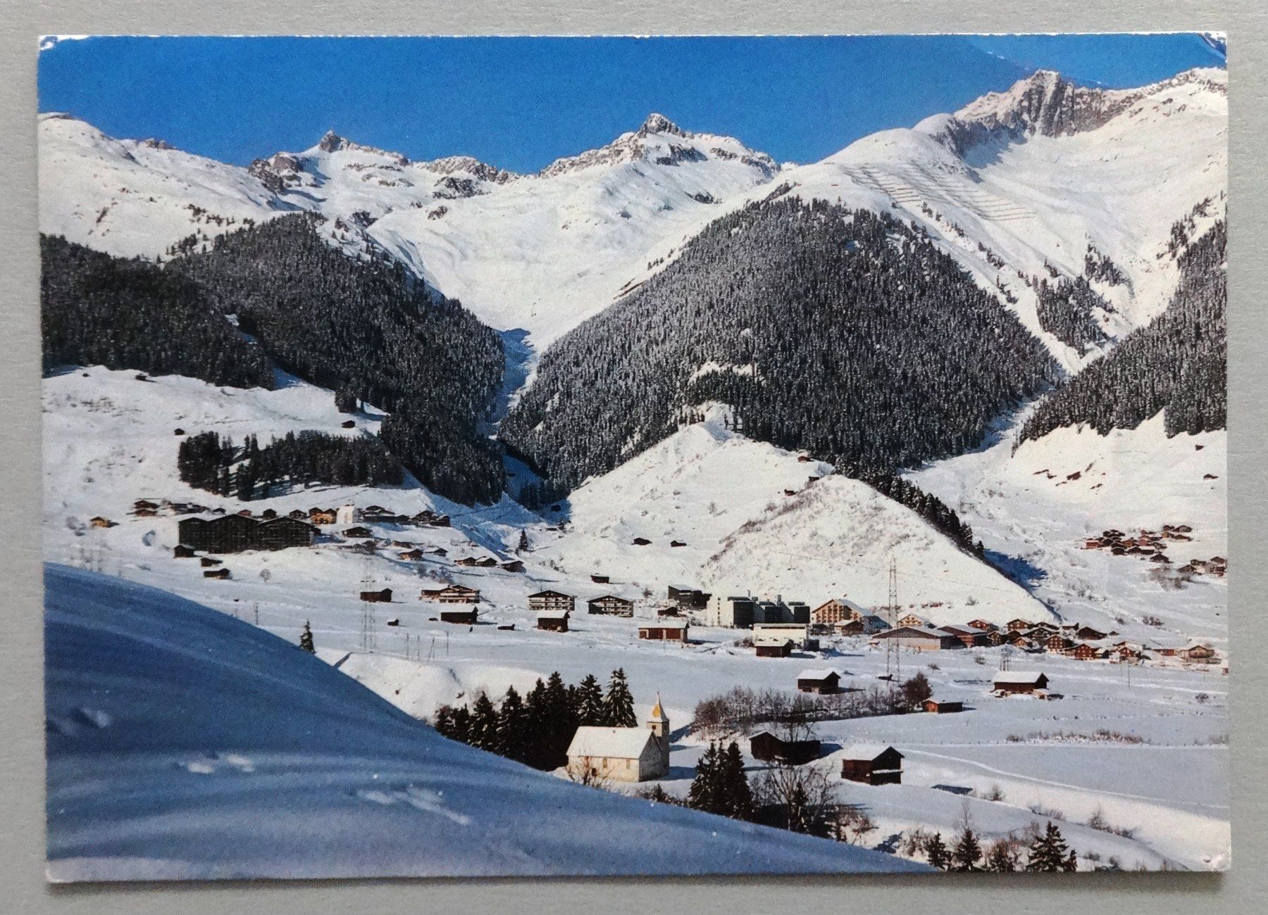 Cartoline postali: Disentis, Acletta, Funs und Clavaniev – Difettoso da Fétigny venduto da Billy2miny
