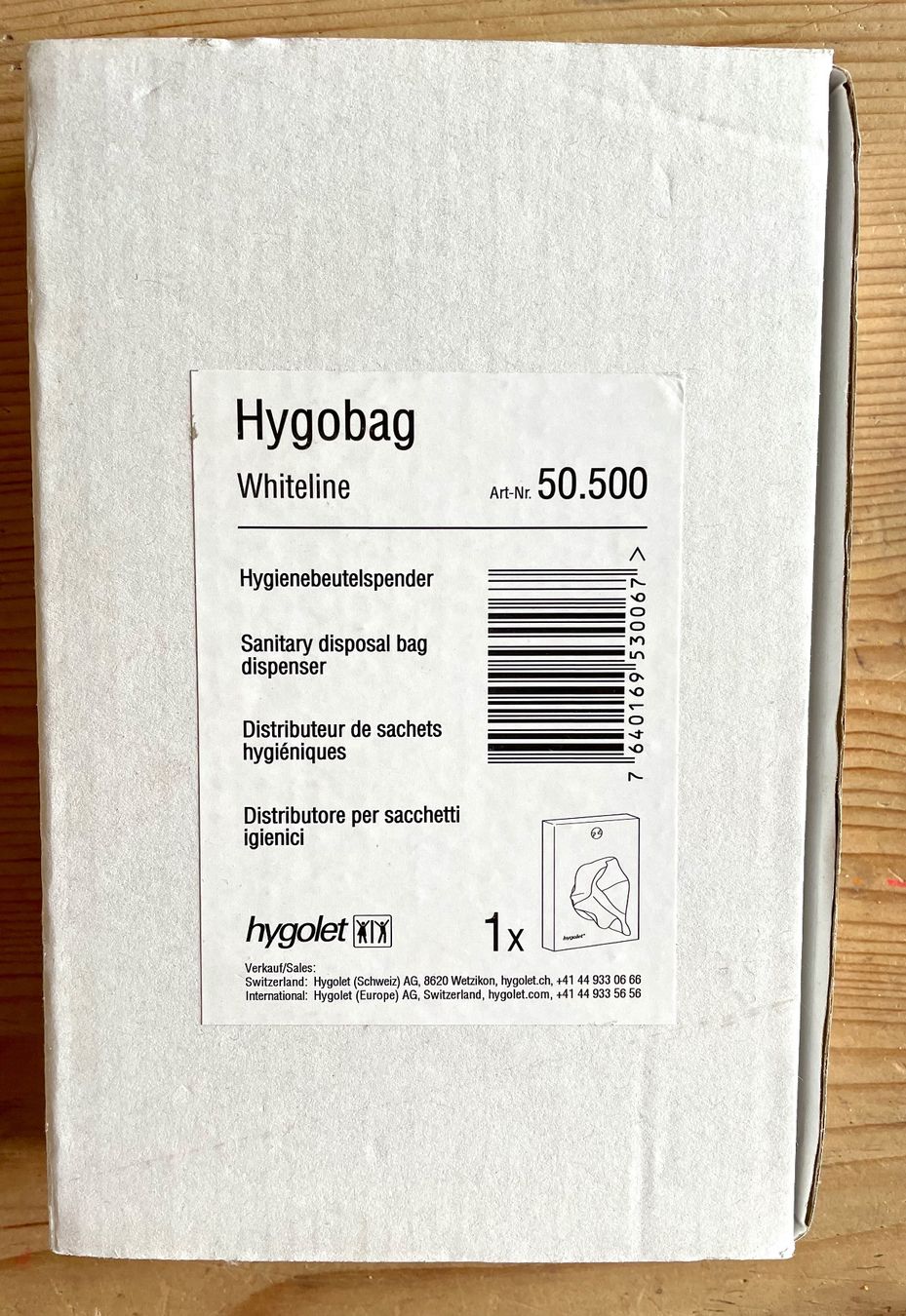 Supporti a parete: NEU Hygobag Spender inkl. Nachfüllpack – Nuovo e nell'imballaggio originale da Oberwil-Lieli venduto da Denise5 2