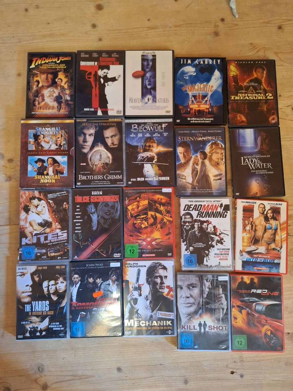 Tutti i DVDs: DVD SAMMLUNG  – Usato da Illighausen venduto da Kaufmann12