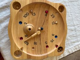 Holzroulette Spiel aus Holz mit Zubehör