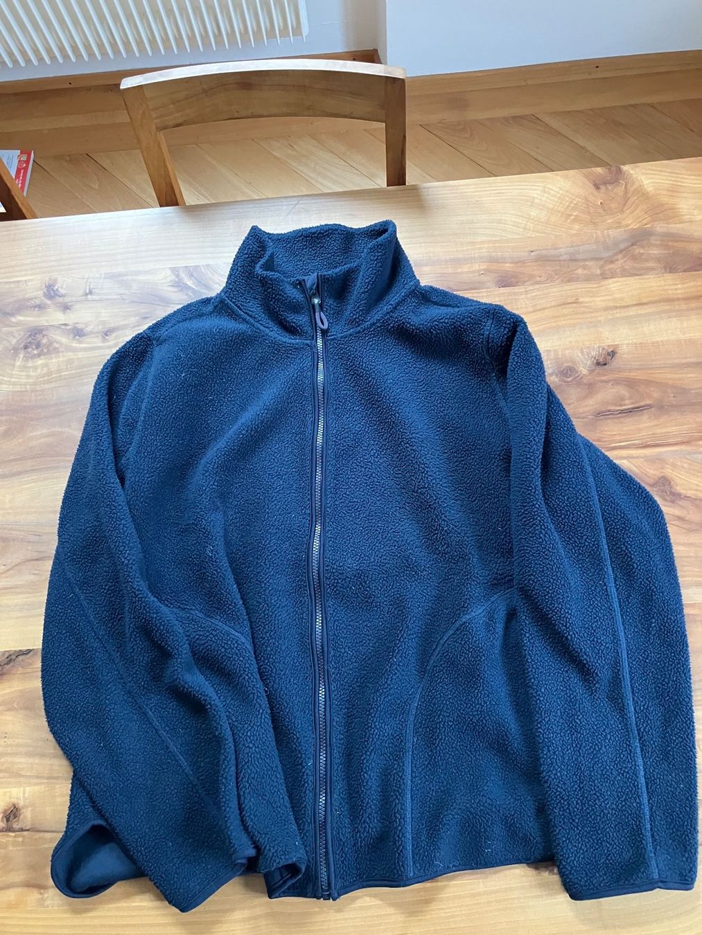 Tchibo Jacken: kuschelige Fleecejacke, dunkelblau – Gebraucht aus Bern von sturmmoewe 1