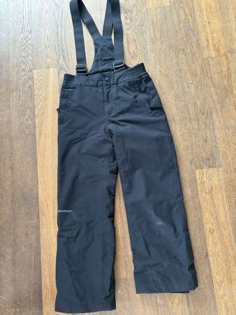 Schwarze Kinder Skihose Ziener, Grösse 140, Top Zustand